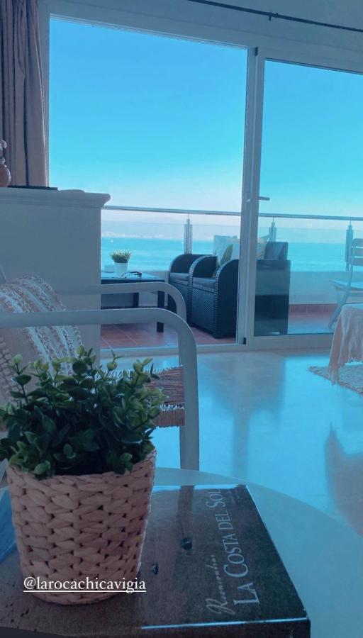 Amazing Frontline Sea Views Studio Apartment Castillo Del Vigia Torremolinos Eksteriør billede